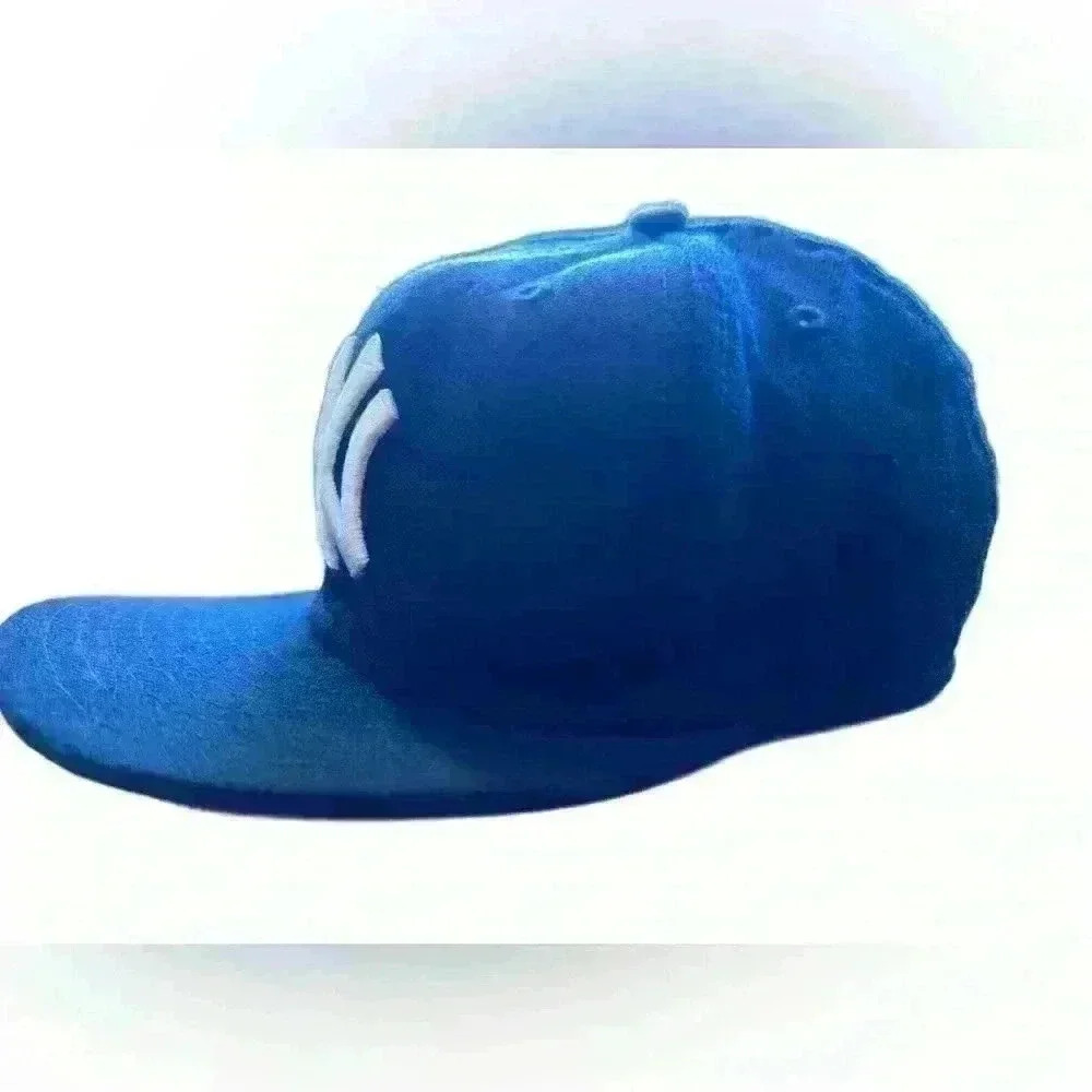 New York Yankees New‎ Era YOUTH 6.5 Authentic 59FIFTY Fitted Hat - Navy - Clean! - Picture 3 of 6